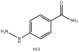 BenzaMide, 4-hydrazino-, Monohydrochloride Struktur