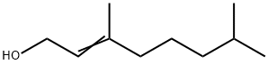 3,7-Dimethyl-2-octen-1-ol Struktur