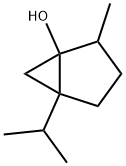 Bicyclo[3.1.0]hexan-1-ol, 2-methyl-5-(1-methylethyl)- (9CI) Struktur