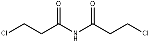 3-Chloro-N-(3-chloro-1-oxopropyl)propanamide Struktur