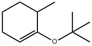 1-(1,1-Dimethylethoxy)-6-methyl-1-cyclohexene Struktur