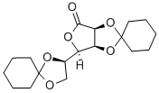 2,3:5,6-DI-O-CYCLOHEXYLIDENE-D-MANNOLACTONE, 98 Struktur