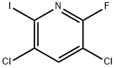 3,5-dichloro-2-fluoro-6-iodopyridine Struktur