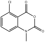 5-CHLORO-1-METHYL-1H-BENZO[D][1,3]OXAZINE-2,4-DIONE Struktur