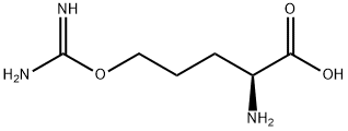 5-Amidinooxy-L-norvaline Struktur