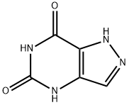 1H-Pyrazolo[4,3-d]pyrimidine-5,7(4H,6H)-dione Struktur