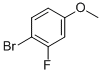 4-Bromo-3-fluoroanisole Struktur