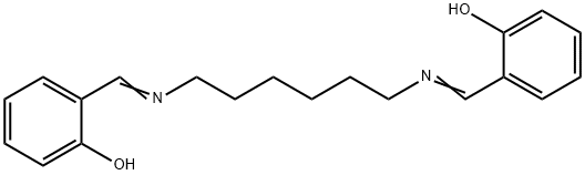 N,N'-BIS(SALICYLIDENE)-1,6-HEXANEDIAMINE Structure