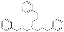 TRIS-(3-PHENYL)-1-PROPYLAMINE Struktur