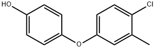 4-(4-氯-3-甲苯氧基)苯酚, 40843-52-5, 結(jié)構(gòu)式