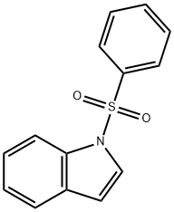 1-(PHENYLSULFONYL)INDOLE Structure