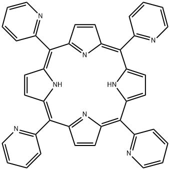 meso-Tetra (2-pyridyl) porphine Struktur