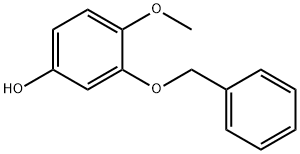 3-BENZYLOXY-4-METHOXYPHENOL Struktur