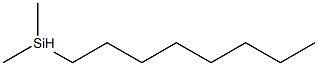 Dimethyloctylsilane Structure