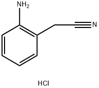 2-AMINOBENZYLCYANIDE, HYDROCHLORIDE Struktur