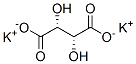 [R-(R*,R*)]-tartaric acid, potassium salt  Struktur