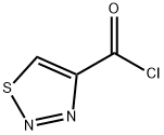 1,2,3-Thiadiazole-4-carbonyl chloride (6CI,7CI,8CI,9CI) Struktur