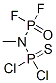 N-(Dichlorophosphinothioyl)-N-(difluorophosphinyl)methanamine Struktur