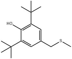 2,6-DI-TERT-BUTYL-4-[(METHYLTHIO)METHYL]PHENOL Struktur