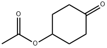 ACETIC ACID 4-OXO-CYCLOHEXYL ESTER Struktur