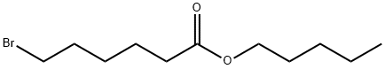 6-Bromohexanoic acid, pentyl ester Struktur