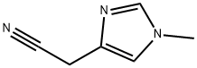 1H-Imidazole-4-acetonitrile,1-methyl-(9CI) Struktur