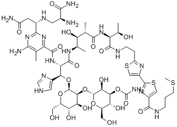 N1-[3-(Methylthio)propyl]bleomycinamide Struktur