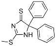 2-(Methylthio)-5,5-diphenyl-2-imidazoline-4-thione Struktur