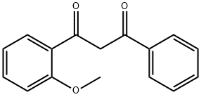 1-(2-methoxyphenyl)-3-phenyl-propane-1,3-dione Struktur