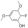 1,3-Cyclohexadien-1-ol,  6-fluoro-3,5-dimethoxy- Struktur