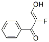 2-Propen-1-one, 2-fluoro-3-hydroxy-1-phenyl- (9CI) Struktur