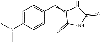 5-(4-DIMETHYLAMINO-BENZYLIDENE)-2-THIOXO-IMIDAZOLIDIN-4-ONE Struktur