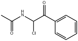 Acetamide, N-(1-chloro-2-oxo-2-phenylethyl)- (9CI) Struktur