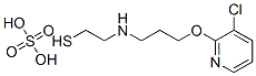 2-[3-(3-Chloro-2-pyridyloxy)propyl]aminoethanethiol sulfate Struktur