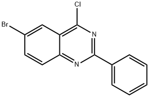 6-BROMO-4-CHLORO-2-PHENYL-QUINAZOLINE Struktur