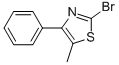 2-BROMO-5-METHYL-4-PHENYLTHIAZOLE Struktur