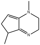 1H-Cyclopentapyrazine,2,3,5,6-tetrahydro-1,5-dimethyl-(9CI) Struktur