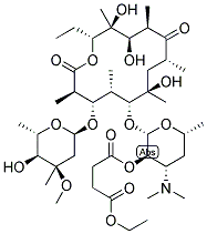 ERYTHROMYCIN ETHYLSUCCINATE Struktur