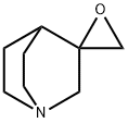 Spiro[oxirane-2,3'-quinuclidine] Struktur