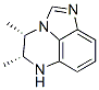 4H-Imidazo[1,5,4-de]quinoxaline,5,6-dihydro-4,5-dimethyl-,cis-(9CI) Struktur