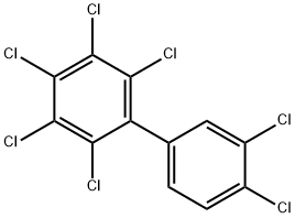 2,3,3',4,4',5,6-HEPTACHLOROBIPHENYL Struktur