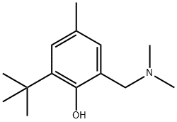 2-(TERT-BUTYL)-6-[(DIMETHYLAMINO)METHYL]-4-METHYLBENZENOL Struktur