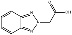 2-CARBOXYMETHYL-2H-BENZOTRIAZOLE Structure