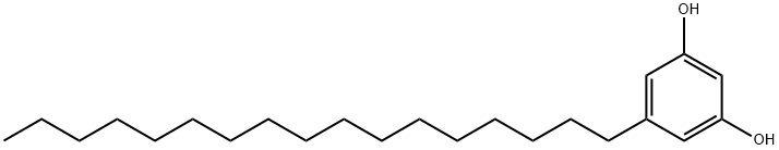 5-N-HEPTADECYLRESORCINOL Struktur