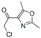 Ethanone, 2-chloro-1-(2,5-dimethyl-4-oxazolyl)- (9CI) Struktur