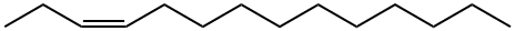 3-Tetradecene,(Z)- Struktur