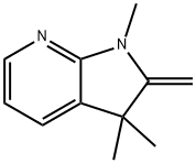 2,3-dihydro-1,3,3-trimethyl-2-methylene-1H-pyrrolo[2,3-b]pyridine Struktur