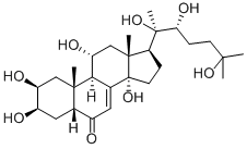 turkesterone Structure