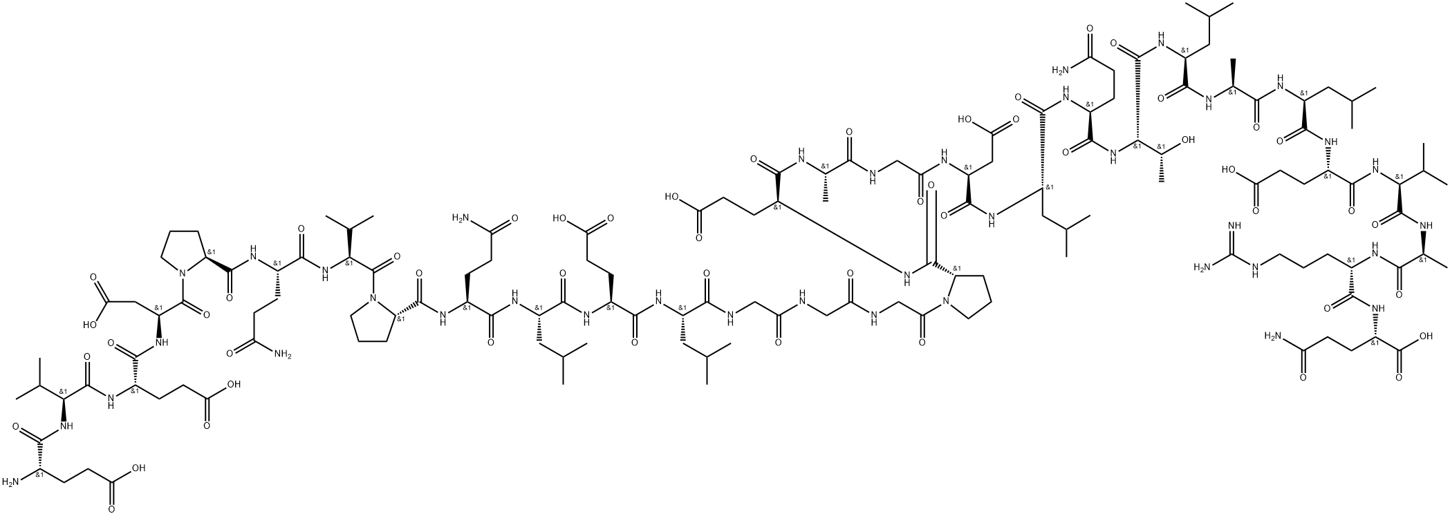 C-PEPTIDE 1 (RAT) Struktur