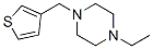 Piperazine, 1-ethyl-4-(3-thienylmethyl)- (9CI) Struktur